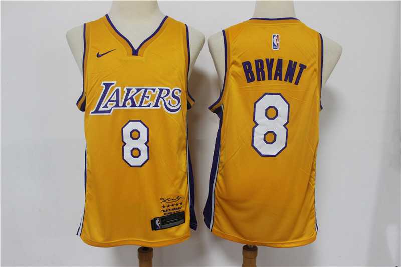 Lakers 8 kobe Bryant Yellow Nike Swingman Jersey,We sell and wholesale Lakers 8 kobe Bryant Yellow Nike Swingman Jersey on line form chian!